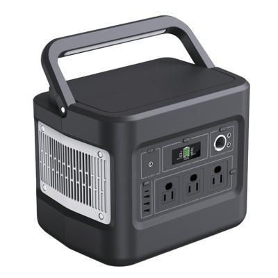 China Type C LiFePo4 Power Station 1000W Outdoor Portable Battery BMS Protection , AC 1024Wh DC TYPE-C PD60W for sale