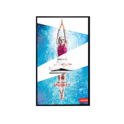 China High Brightness Semi Outdoor Advertising Semi Outdoor Window Signage LCD Digital Screen And Display HDMI Entrance Window Advertising for sale