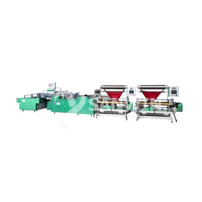 China Factory HIGH SPEED 2 SIDE SEALING AND CUTTING LINES AUTOMATIC BAG MAKING MACHINE for sale