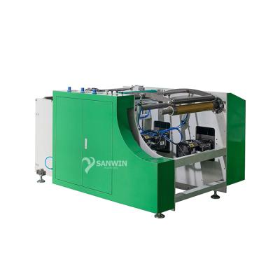 China Factory Plastic Film Micro Holes Slitting And Rewinding Machine For Flower Bag for sale