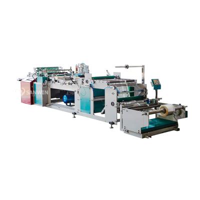 China Plant Biodegradable Plastic Curved Chicken Bag Making Machine for sale