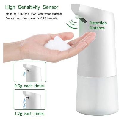 China Electric Foam Soap Dispenser 2020 New Arrival No Touch Foaming Automatic Soap Dispenser Hand Sensor Liquid Soap Dispenser Touch Less Pump for sale