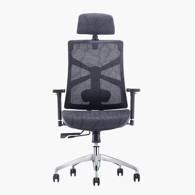 China Mesh Office Chairs Adjustable Height Modern Ergonomic Swivel Lumbar Support Executive Chair (Height) for sale