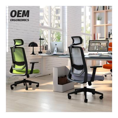 China Wholesale sillas de oficina Chair Adjustable Director Adjustable Rotating Computer Desk (Height) Ergonomic Chair for sale