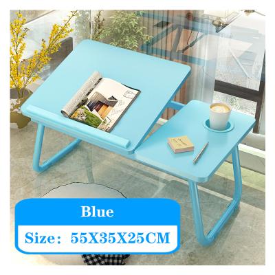 China Customized Professional Wooden Lazy Stand Modern Foldable Computer Desk Folding Laptop In Bed for sale