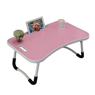 China Wholesale Foldable Adjustable Multifunctional Bed Breakfast Tray Table Folding Computer Laptop Desk for sale