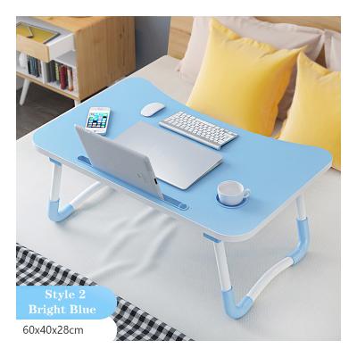 China Hot Selling Multifunctional Portable Foldable Small Computer Desk Table Folding Laptop Desk On Bed for sale