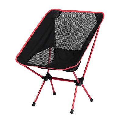 China Outdoor Portable Lightweight Beach Chair Metal Easy-carry Foldable Folding Camping Chair For Adults for sale