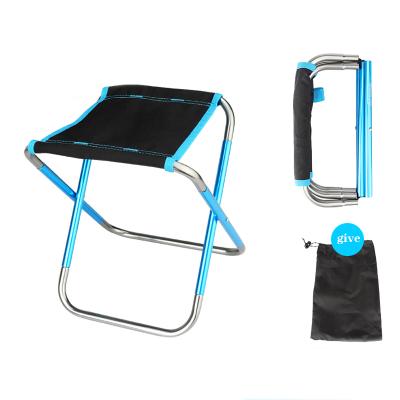 China Portable Folding Mini Chair Seat BBQ Picnic Easy-Carry Fishing Outdoor Camping Beach Chair for sale