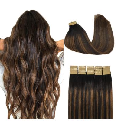 中国 Best fashion headband soft welcome hair extension brazilian invisible tape hair extension made in china 販売のため