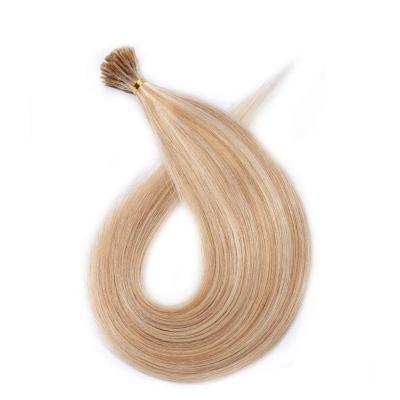 中国 Soft China Factory Unprocessed Human Hair Colors Pre Bonded I Tip Hair Extensions 販売のため