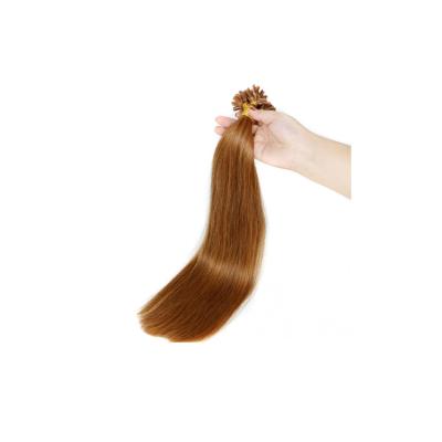 中国 Soft Wholesale Cheap Keratin Tip Hair Customized Virgin /remy/Non-remy Hair Chinese U Tip Hair Extensions Made In China 販売のため