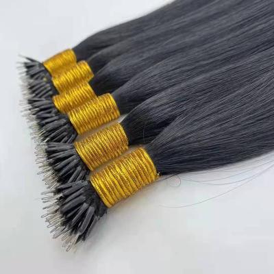 China Nano Ring Human Hair Extensions Virgin/Remy Hair Nano Thick Soft Soft Ring Human Hair Extensions Te koop