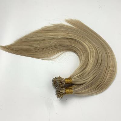 China Best Selling OEM Soft Synthetic Wigs Soft Nano Hair Extensions Display Made In China Te koop