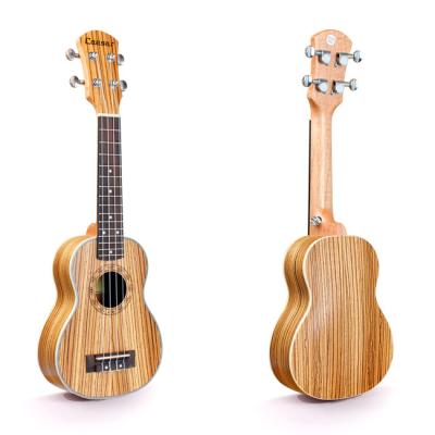 China China Wholesale Zebra 21 Inch Zebra Ukulele Inventory Ukelele Price Kids Beginner Ukelele for sale