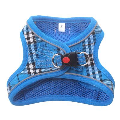 China Wholesale Custom Outdoor Safety Reflective LED Night Small Luxury Nylon Rechargeable Dog Harness for Dogs for sale