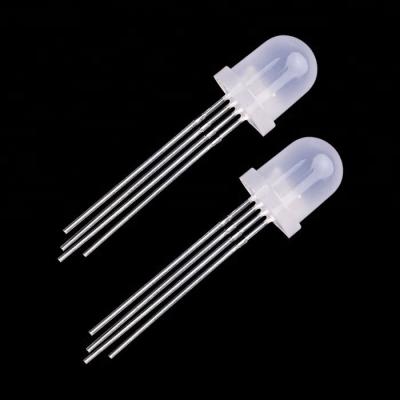 China Factory Wholesale 4 Pin RGB 8mm Common Anode LED Diode 8mm for sale