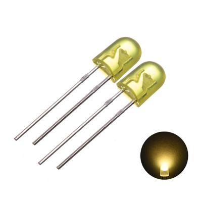 China led screen display factory wholesale widespread 5mm oval 546 yellow led diode for led screen display led module for sale