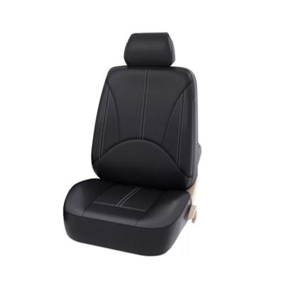 China Front Leather Car Seats Cover Business Universal Waterproof Universal Fit Car Van Sedan Truck SUV for sale