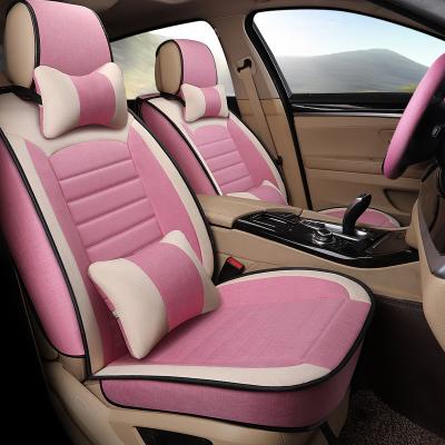 China Durable Breathable Fabric Auto Car Cover Seat Fully Surrounded Front And Rear Unisex Seat Covers Fit Car, Van, Truck Or SUV for sale