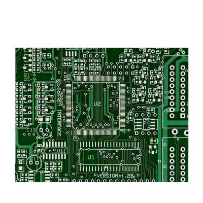 China FR-4 PCB layout and prototype fabrication 1oz circuit board black solder mask for sale