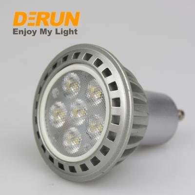 China Modern aluminum material silver aluminum body 3W 4W 5W 6W 130V 230V GU10 cup led spot light, LED-GU10 for sale