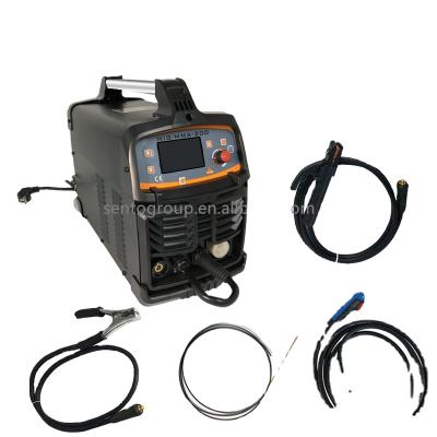 China Aluminum Welder MIG/MMA Mig200al Semi-automatic Gas Gasless Welder 1KG Welding Machine MIG/MMA MIG Auto-shielded Flux Dug for sale