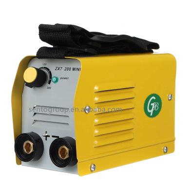 China 4000W 220V Muttahida Majlis-e-Amal Mini PORTABLE Handheld Electric Arc Welder 20A-200A Insulated Electrode Inverter Portable Arc Metal Welding Machine Tool for sale