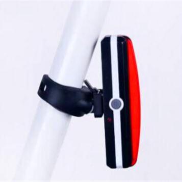 China MAH Bicycle Usb Charging Led Bike Tail Rear Light Flashing Lights 500 Modes Six Safety Alarm Lamp for sale