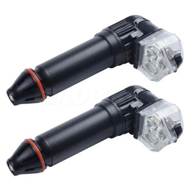 China Outdoor Activites Bike Flashing Light Warning Light Handle Bar End Safe Recycling Socket Led Lamp for sale