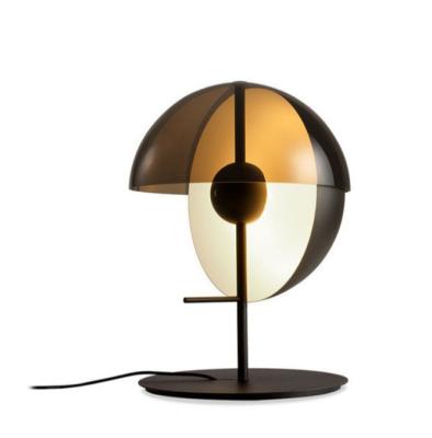 China ECOJAS 10049T Modern Simple Stylish Black Iron Base Beside Led Light Bar Table Floor Lamp for sale