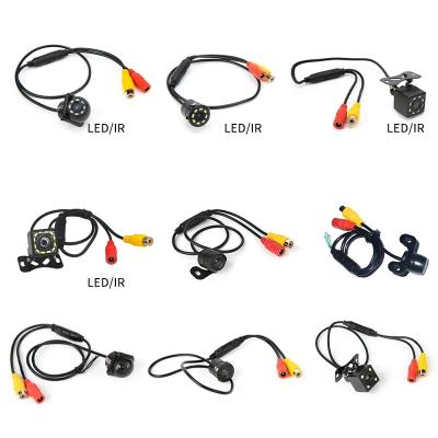 China 628x582 Car Rear View Camera (NTSC) 4 LED Night Vision Reversing Auto Parking Monitor CCD Waterproof 170 Degree HD Video for sale