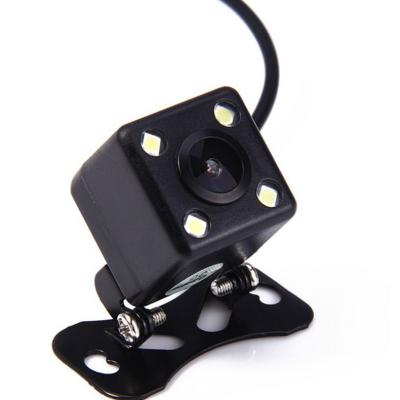 China Factory Price 628x582 (NTSC) HD 170 CCD 4 LED Night Vision Car Rear View Camera Wide Angle Universal Car Rear View Camera for sale