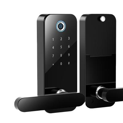 China APP control factory direct sale european electric digital lock home door lock fingerprint keyless door lock for home for sale