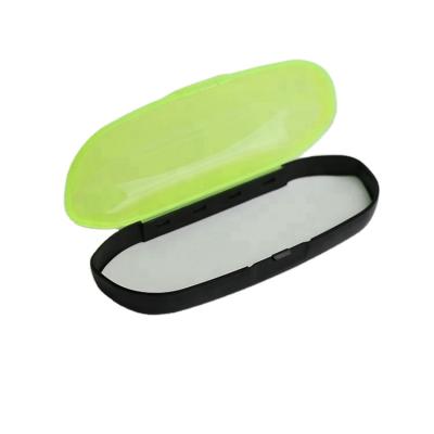 China Fushifa Single Plastic Glasses Storage Case Custom Hinge Glass Clamshell Case Small Eco-friendly Cute Free Reading Cases for sale