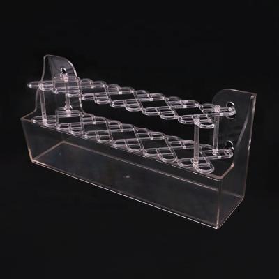 China Flower Elegant Clear Plastic Box Wall Hanging Multifunctional Wall Mounted Storage Box for sale