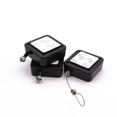 China Portable Jewelry Security Retractable Access Box Tethers Access Box Retail Display Security Lanyards for sale