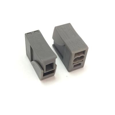 China Cable Connector VDE CE Daul Conductor Push Wire Connector for sale