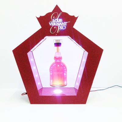 China Modern high tech beer floating display, vodka floating display, wine floating display for sale