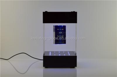 China Levitation And Rotation Advertising Levitation Display With Led Lighting Acrylics Cover , Tobacco Promotional Ideas for sale