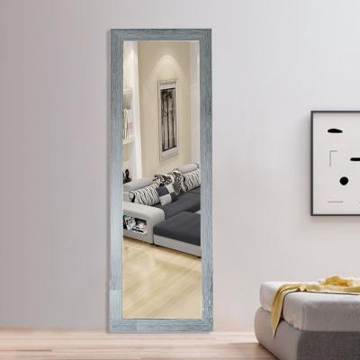 China Wholesale Custom Minimalist Metal Frame Polystyrene Wall Floor Standing Mirror Rectangular Full Length Espejo Spiegel Spiegel D'espejo for sale