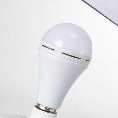 China 90LM/W led bulb factory direct sales item new indoor recharble bulb B22 E27 12w led emergency bulb for sale