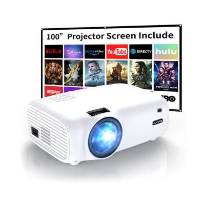 China Built-In Speakers Hot Selling 1080p Home Theater Projector Portable Smart Lcd 16.7k Mobile Video Projector for sale