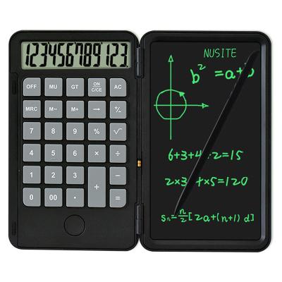 China Wholesale Aoolif Self Adhesive 2 in 1 Doodle Writing Tablet 6 Inch Calculator LCD Writing Tablet for sale