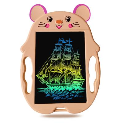 China Wholesale Price 8.5inch Cartoon Self Adhesive Doodle Board Magnetic Drawing Board Aoolif Toy Led Kids Writing Tablet for sale