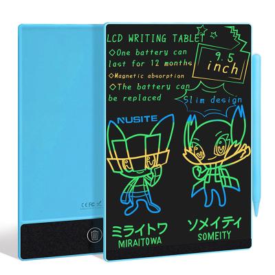 China 9.5inch Notebook Self Adhesive Artboard Maker Aoolif Educational Toys Led Children Writing Tablet for sale