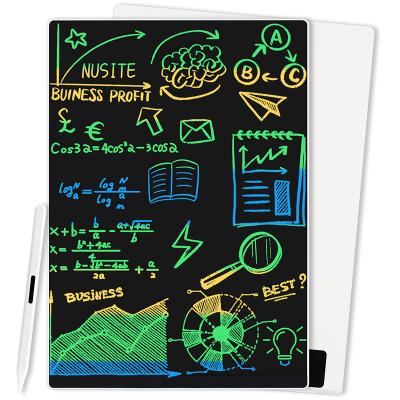 China Aoolif Factory Self Adhesive 11.5 Inch Suction Full Page LCD Board Erasable Memo Pad for sale