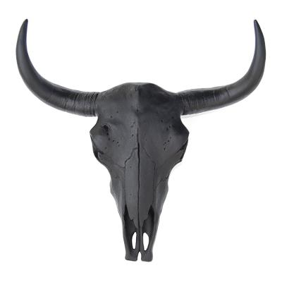 China Bison Bone Modern Hanging Artistic 3d Art Decoration Wall Decor Home Decorative for sale