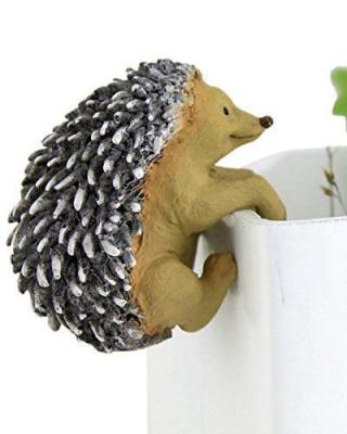 China Europe Hugger Miniature Fairy Garden Hedgehog Flower Pot for sale