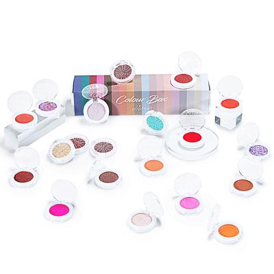 China Waterproof Single Eyeshadow Palette Multicolor Eyeshadow Primer Makeup Optional Eyeshadow Palette for sale